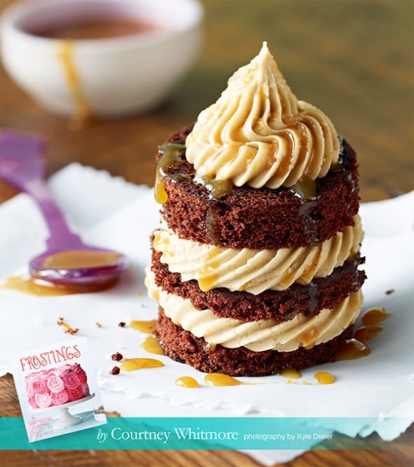 Salted Caramel Frosting #Frostings #CourtneyWhitmore