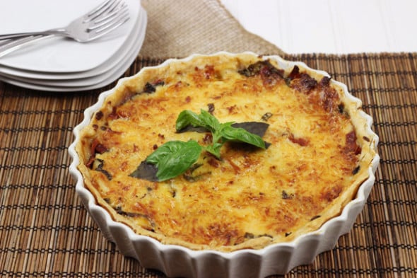 Garden Fresh Tomato Pie