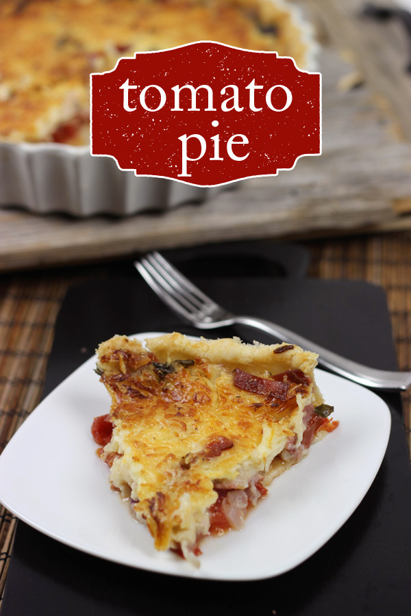 Garden Fresh Tomato Pie