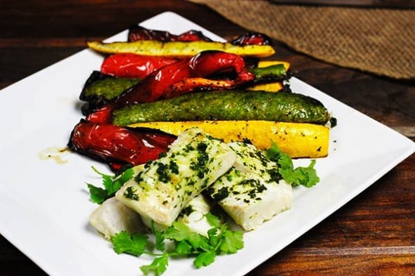 Grilled Tilapia + Cilantro-Lime Marinade