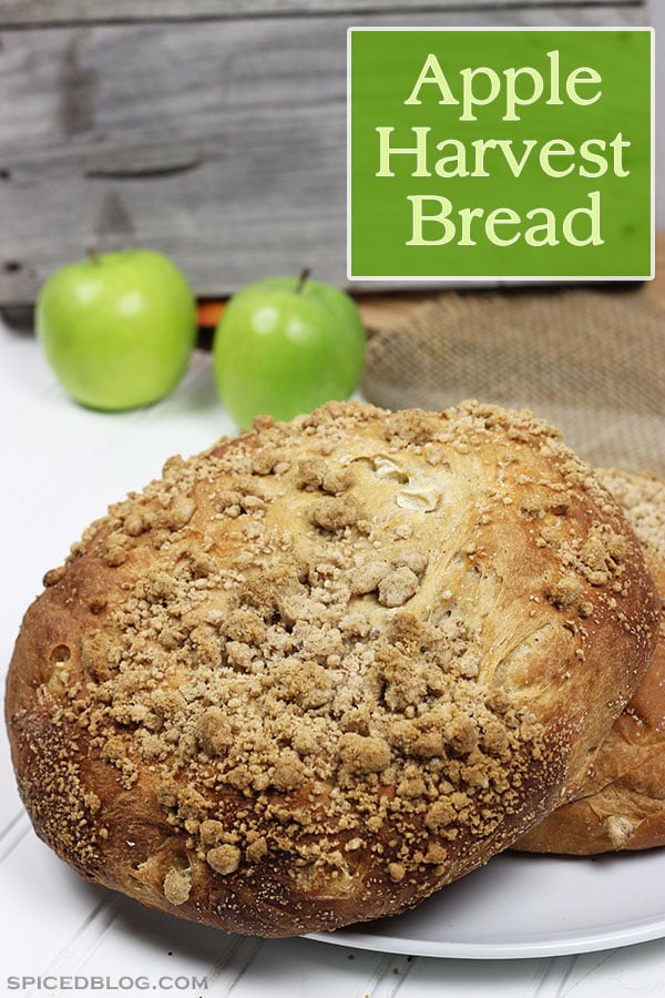 Apple Harvest Bread: PERFECT for toast or Autumn-themed sandwiches!