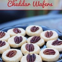 Spicy Cheddar Wafers