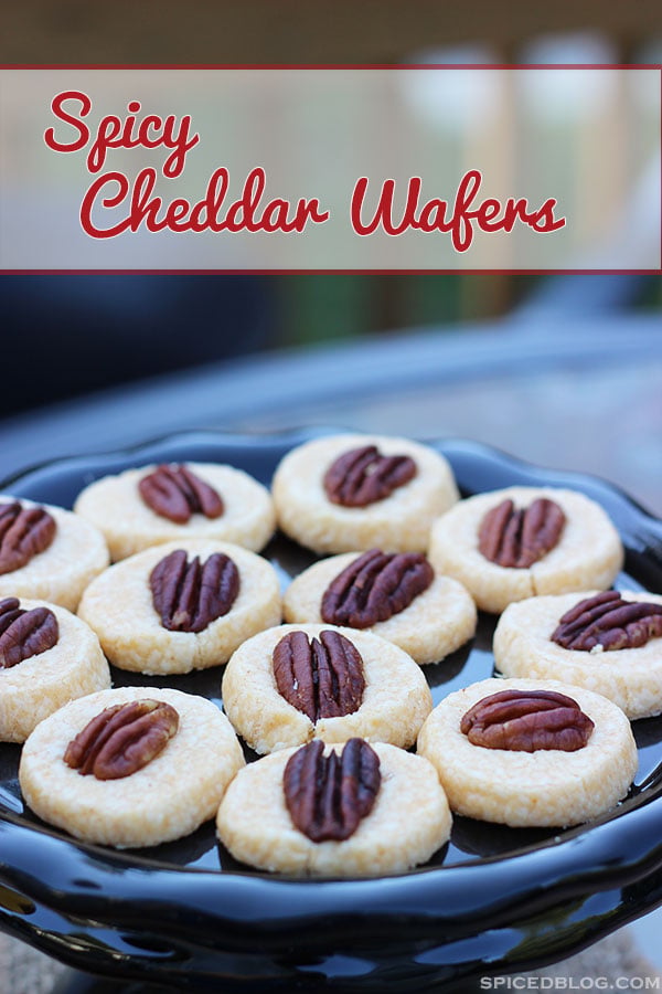 Spicy Cheddar Wafers