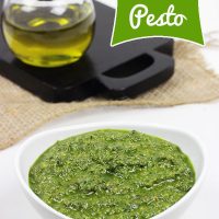 Garden Fresh Basil Pesto (and Pesto Bombs for the winter...)