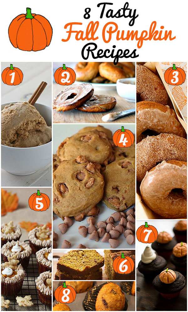 8 Tasty Fall Pumpkin Recipes