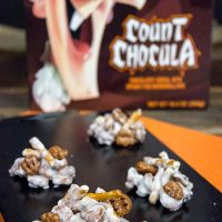 EASY HALLOWEEN TREAT IDEA!! Count Chocula Cereal Clusters