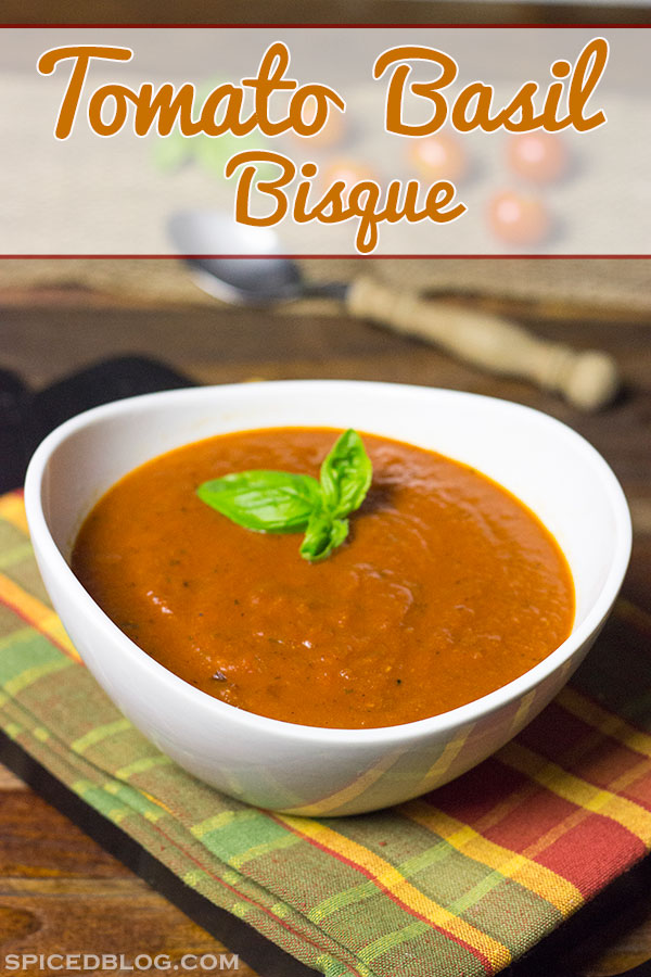 Homemade Tomato Basil Bisque