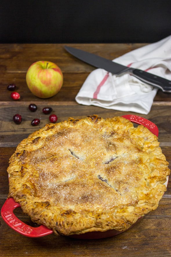 Apple Cranberry Pie