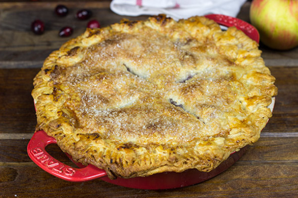 Apple Cranberry Pie