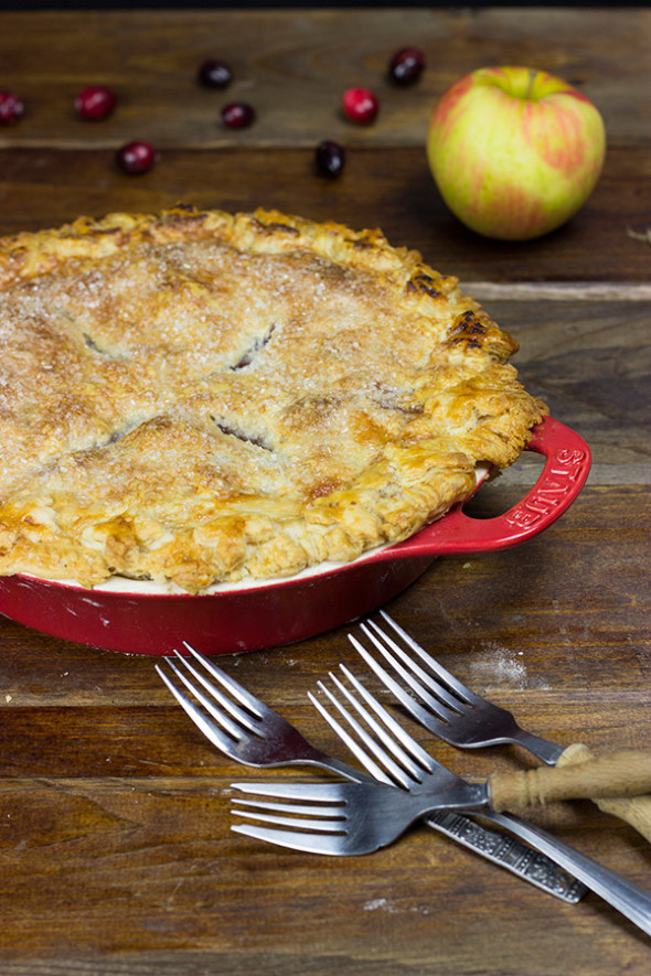 Apple Cranberry Pie