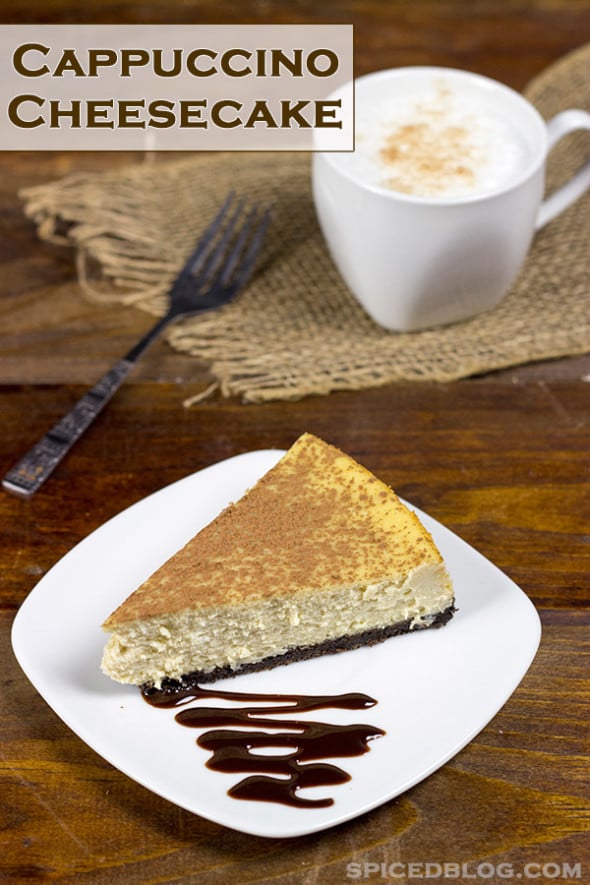 Cappuccino Cheesecake: The perfect after-dinner dessert!