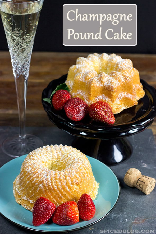 Champagne Pound Cake