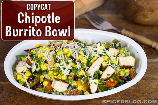 Copycat Chipotle Burrito Bowl