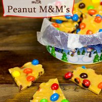 Crunchy Peanut Brittle with Peanut M&Ms #BakingIdeas #shop #cbias