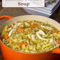 Homemade Chicken Noodle Soup