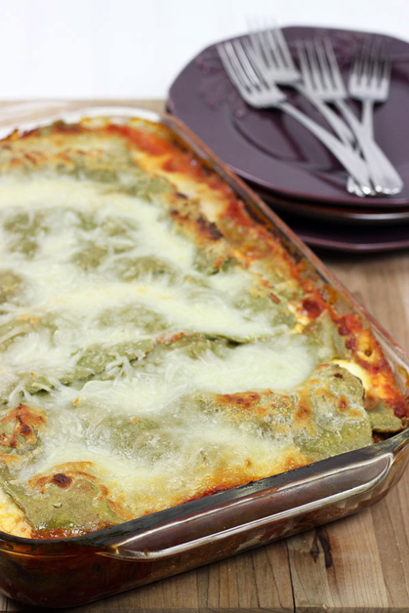 3 Cheese Meatball Lasagna