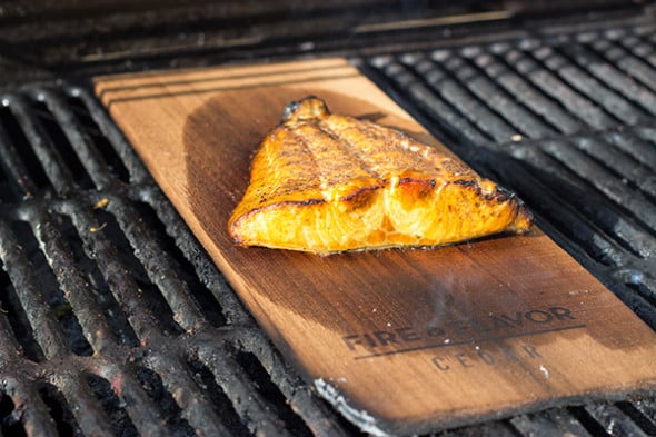 Cedar Plank Grilled Salmon