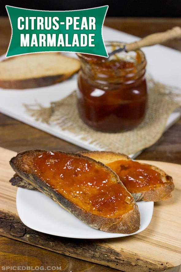 Citrus Pear Marmalade