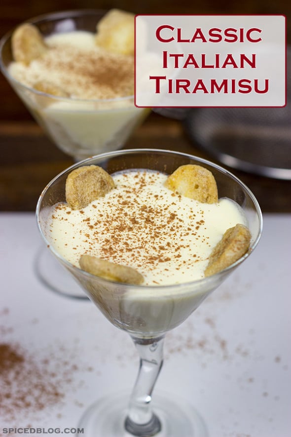 Classic Italian Tiramisu | Spicedblog.com