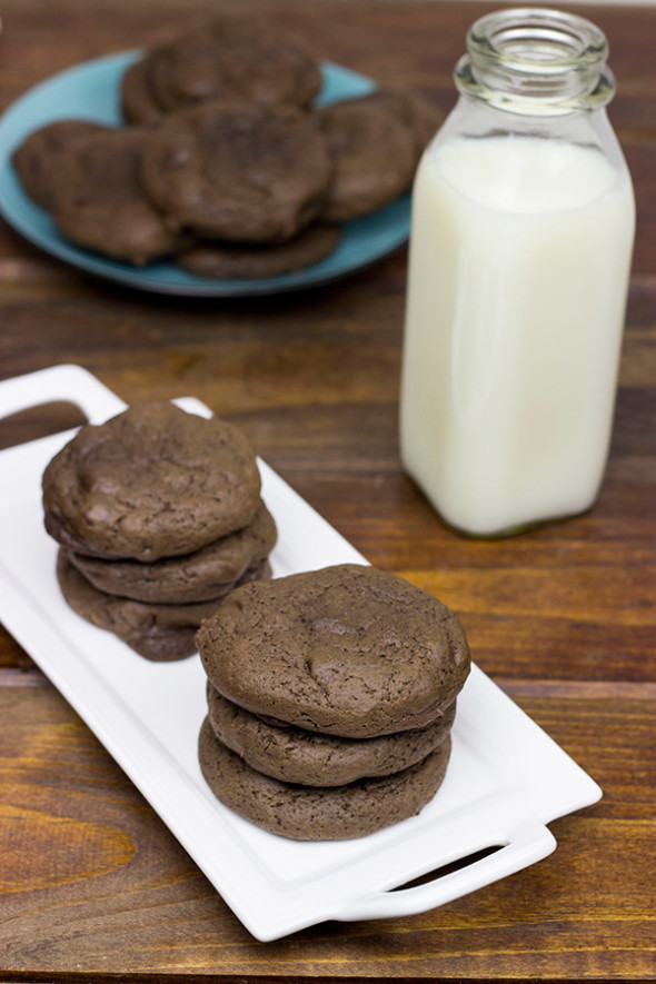 Dark Chocolate Cabernet Cookies | Spicedblog.com