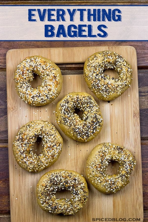 Homemade Everything Bagels | Spicedblog.com