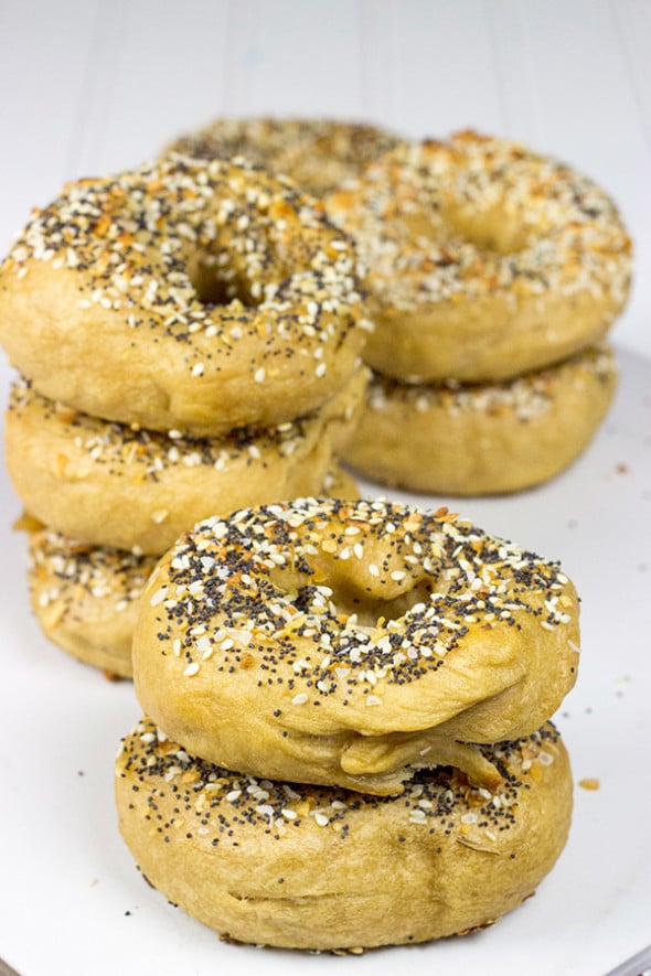 Homemade Everything Bagels | Spicedblog.com