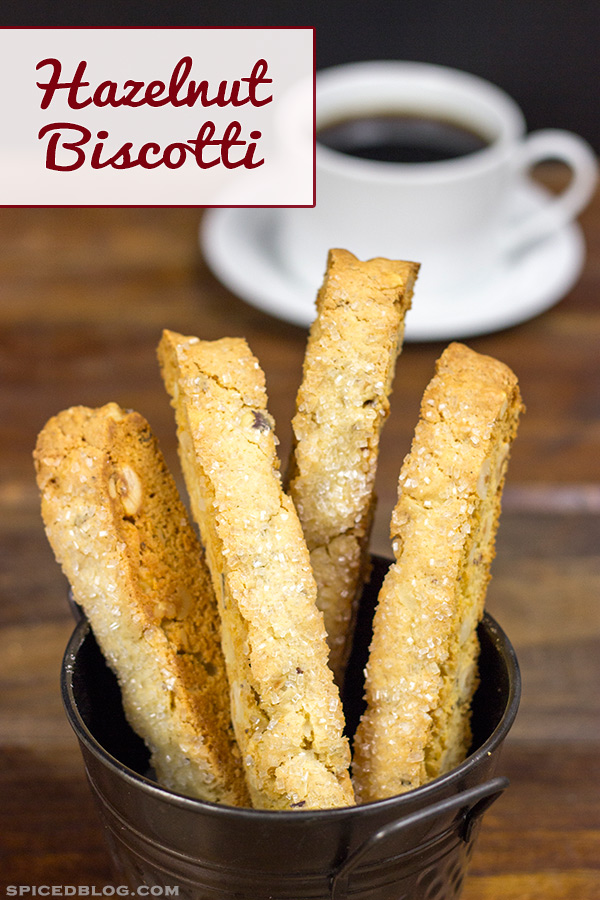 American-style Hazelnut Biscotti: the perfect treat with your cup of coffee!
