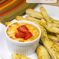 Pepperoni Pizza Dip | Spicedblog.com