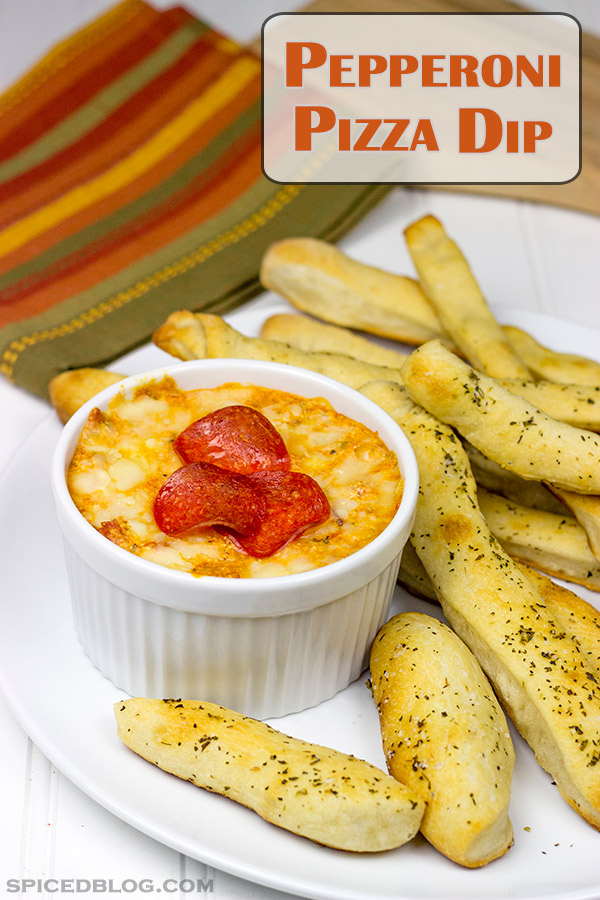 Pepperoni Pizza Dip | Spicedblog.com