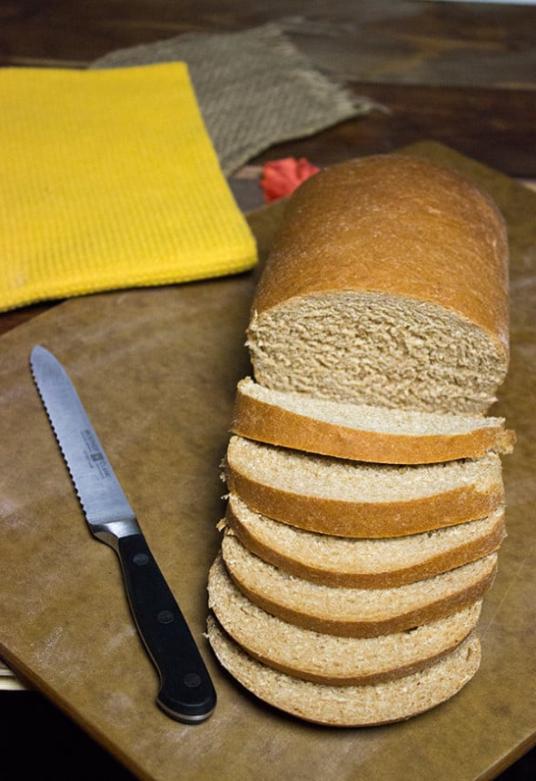 Whole Wheat Sandwich Bread