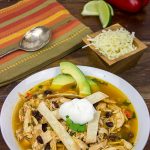 Fiesta Chicken Tortilla Soup | Spicedblog.com