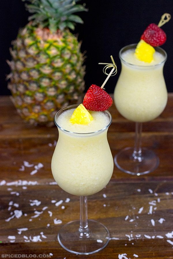 Classic Pina Colada | Spicedblog.com