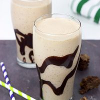 Irish Cream Brownie Milkshake
