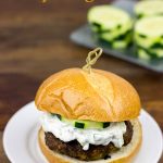Cheese-Stuffed Curry Burgers
