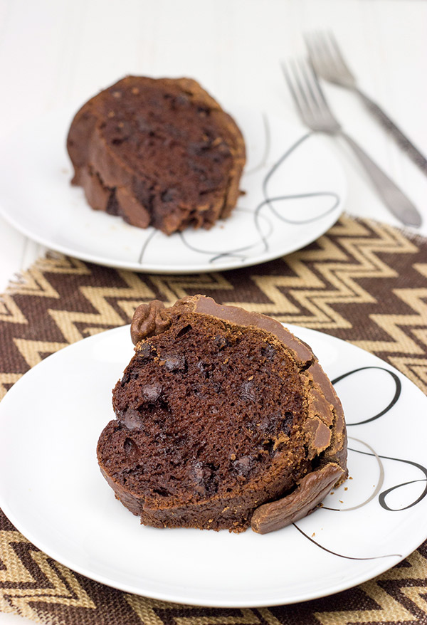 Death by Chocolate Cake with Fudge Icing