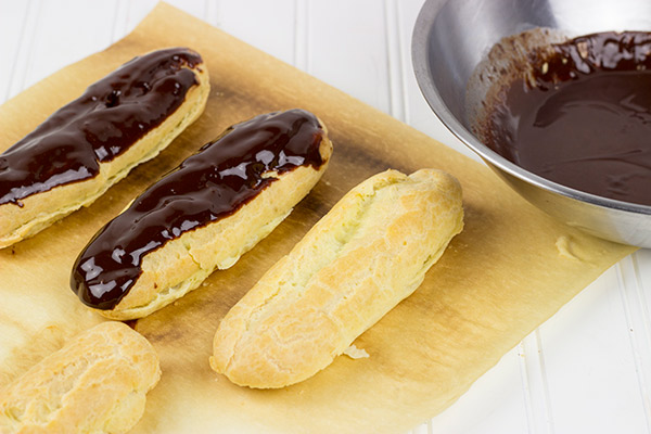 Java Coconut Eclairs