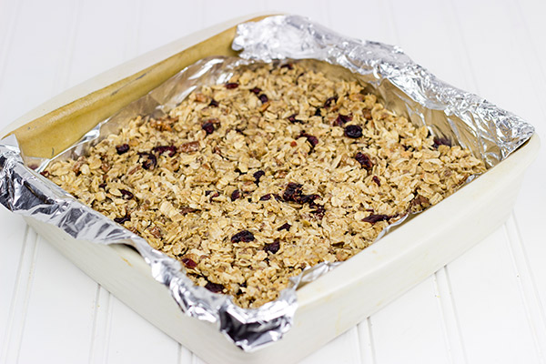 Maple Pecan Coconut Granola Bars