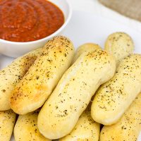 Mozzarella-Stuffed Italian Breadsticks