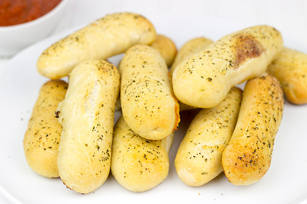 Mozzarella-Stuffed Italian Breadsticks