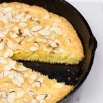 This Orange Almond Skillet Cake is incredibly easy to make...and it's perfect for breakfast or dessert!