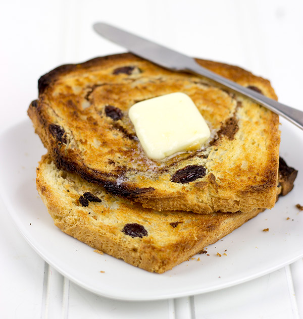Homemade Cinnamon Raisin Bread