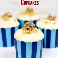 Maple Walnut Cupcakes | Spicedblog.com