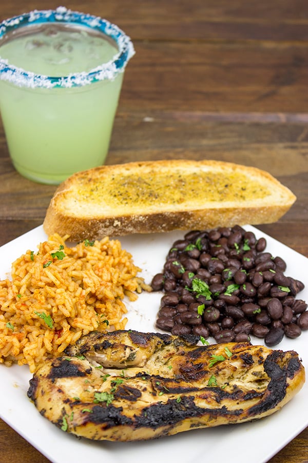 Margarita Grilled Chicken: This grilled chicken is marinated in your favorite margarita ingredients!