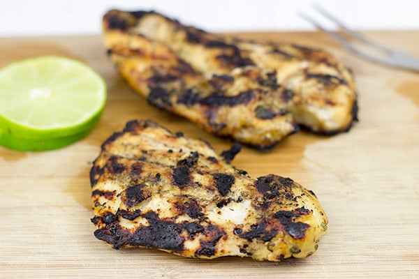 Margarita Grilled Chicken: This grilled chicken is marinated in your favorite margarita ingredients!