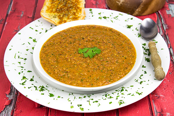 Gazpacho: This chilled summer soup is light and refreshing...and quite tasty!
