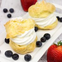 Homemade Cream Puffs: These light desserts are surprisingly easy to make!