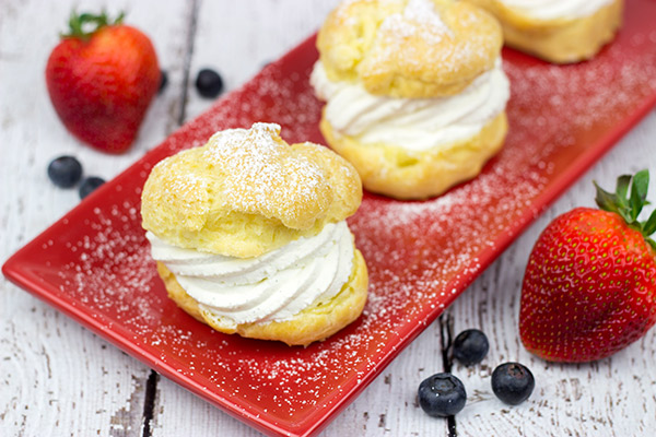 Homemade Cream Puffs: These light desserts are surprisingly easy to make!