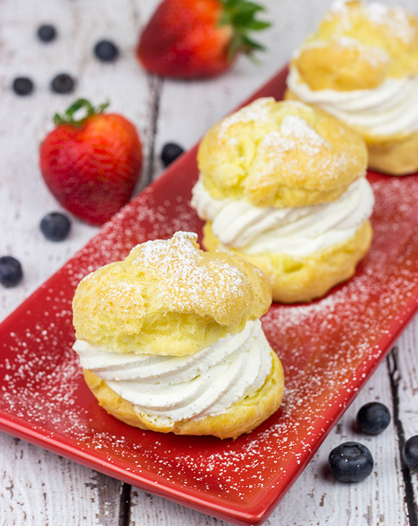 Homemade Cream Puffs: These light desserts are surprisingly easy to make!