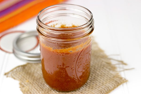 Homemade Taco Sauce--you'll be amazed at how easy it is to make a homemade version of this delicious sauce!