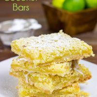 These Key Lime Coconut Bars are loaded with bright, tropical flavors...and they make for one heck of a delicious summer dessert!